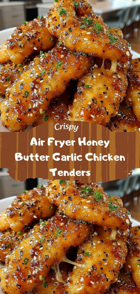Air Fryer Honey Butter Garlic Chicken Tenders