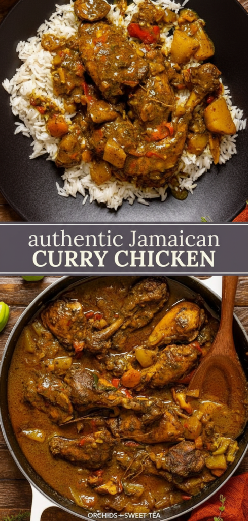 Authentic Jamaican Curry Chicken