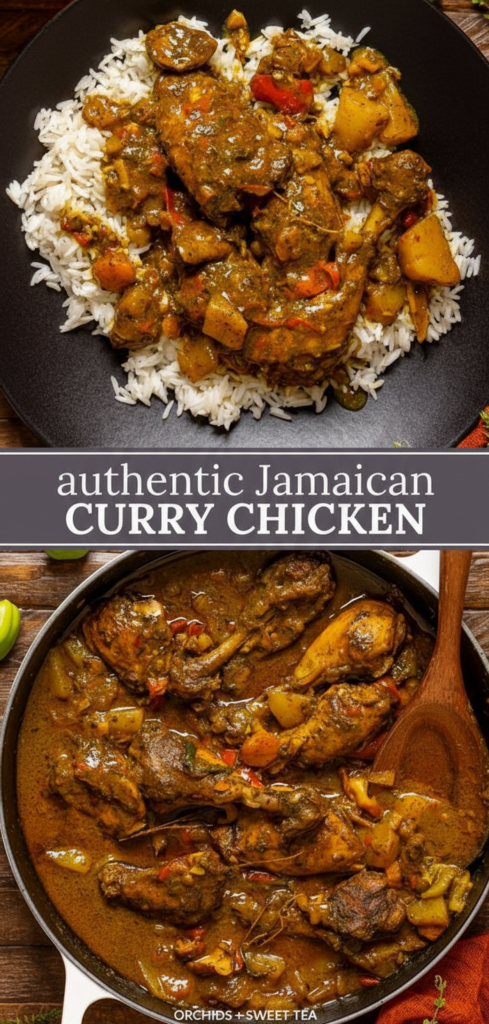 Authentic Jamaican Curry Chicken
