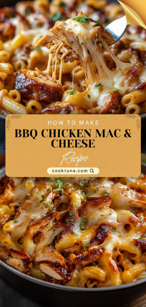 BBQ Chicken Mac and Cheese