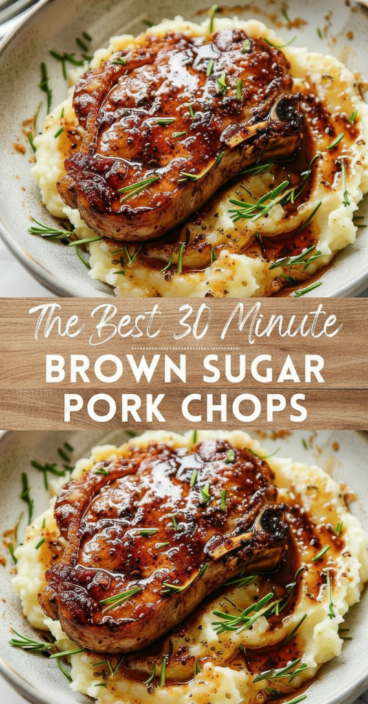 Brown Sugar Pork Chops