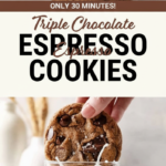 Chewy Chocolate Espresso Cookies