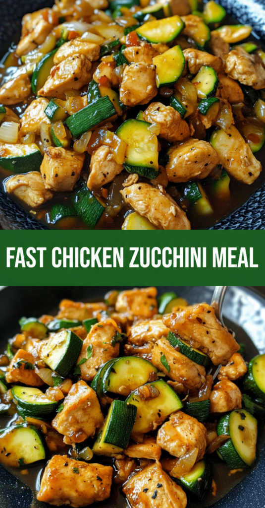Chicken Zucchini Stir-Fry