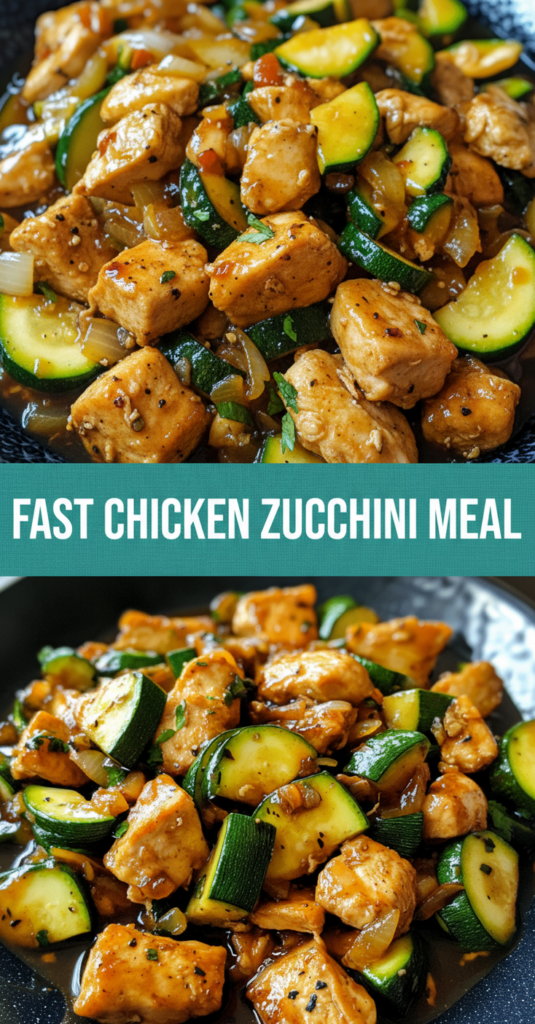 Chicken Zucchini Stir Fry