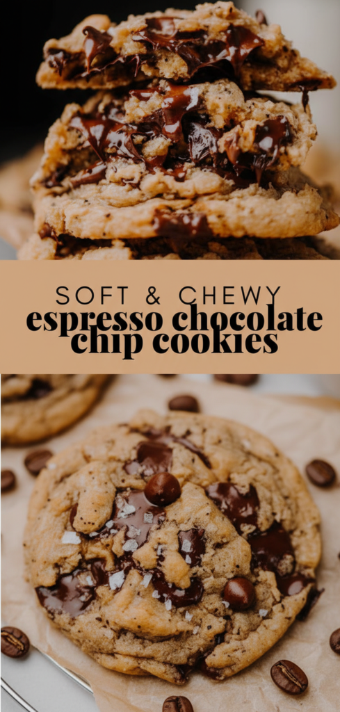 Chocolate Chunk Espresso Cookies