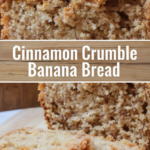 Cinnamon Crumble Banana Bread