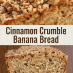 Cinnamon Crumble Banana Bread