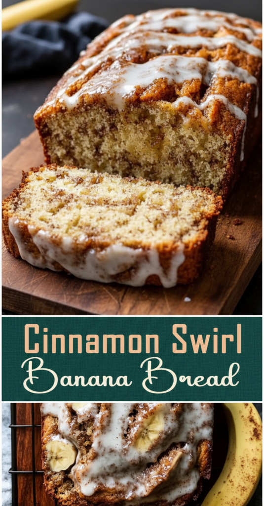Cinnamon Swirl Banana Bread
