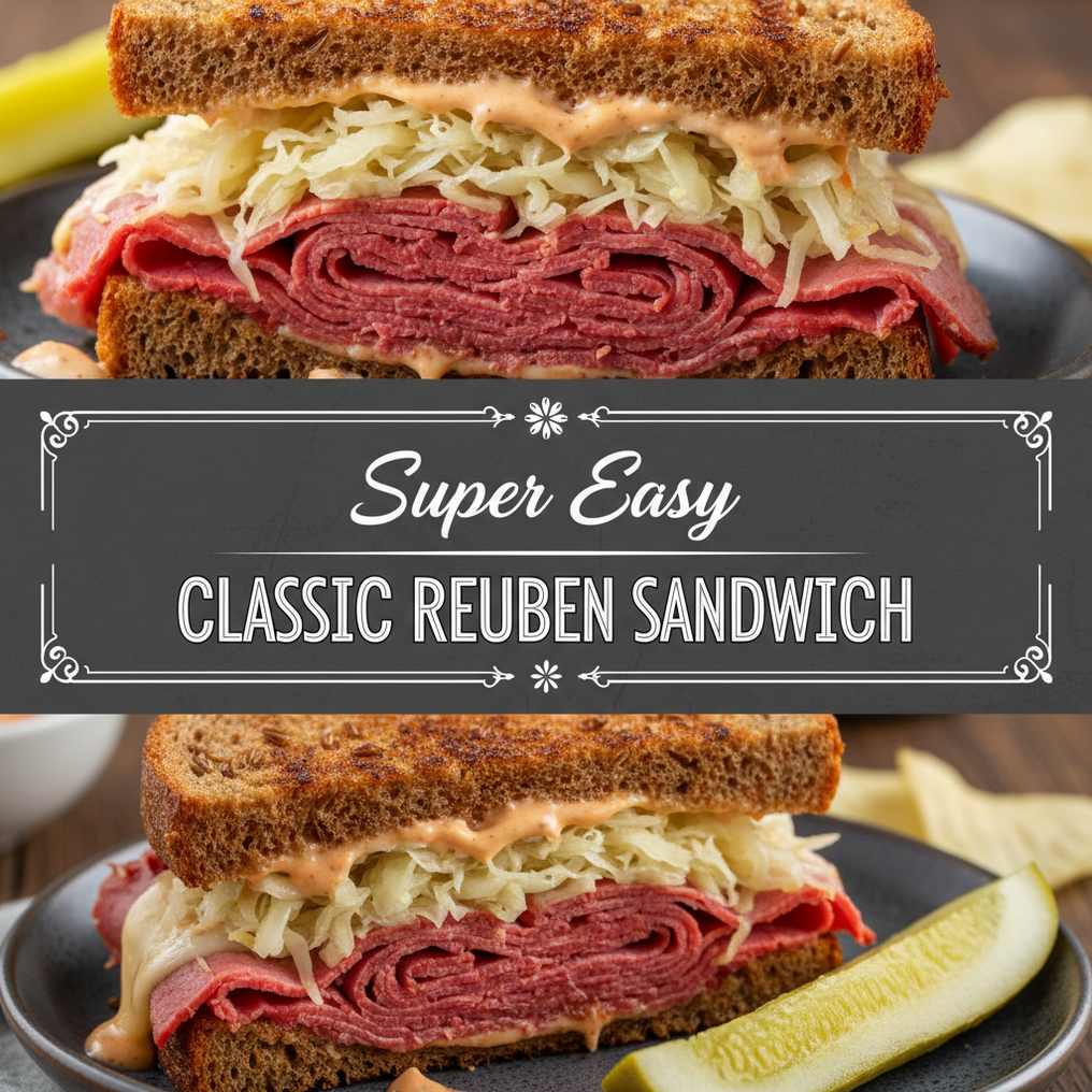 Classic Reuben Sandwich Recipe