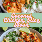 Coconut Chicken Rice Bowl
