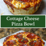 Cottage Cheese Pizza Bowl