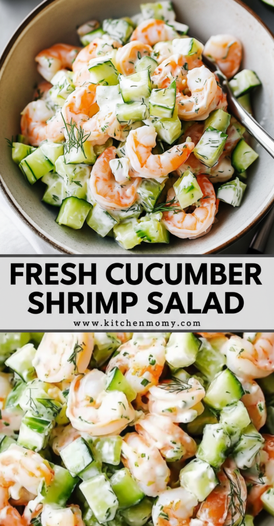 Cucumber Shrimp Salad