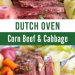 Dutch Oven Corned Beef and Cabbage