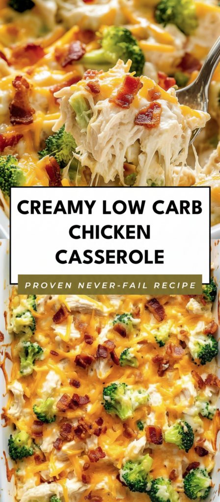 Easy Low Carb Chicken Casserole