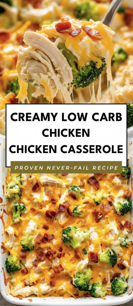 Easy Low Carb Chicken Casserole