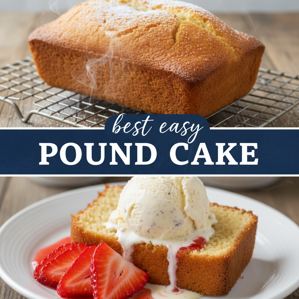 Easy Pound Cake Recipe