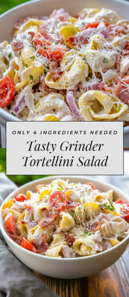 Fresh Grinder Tortellini Salad
