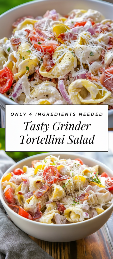 Fresh Grinder Tortellini Salad