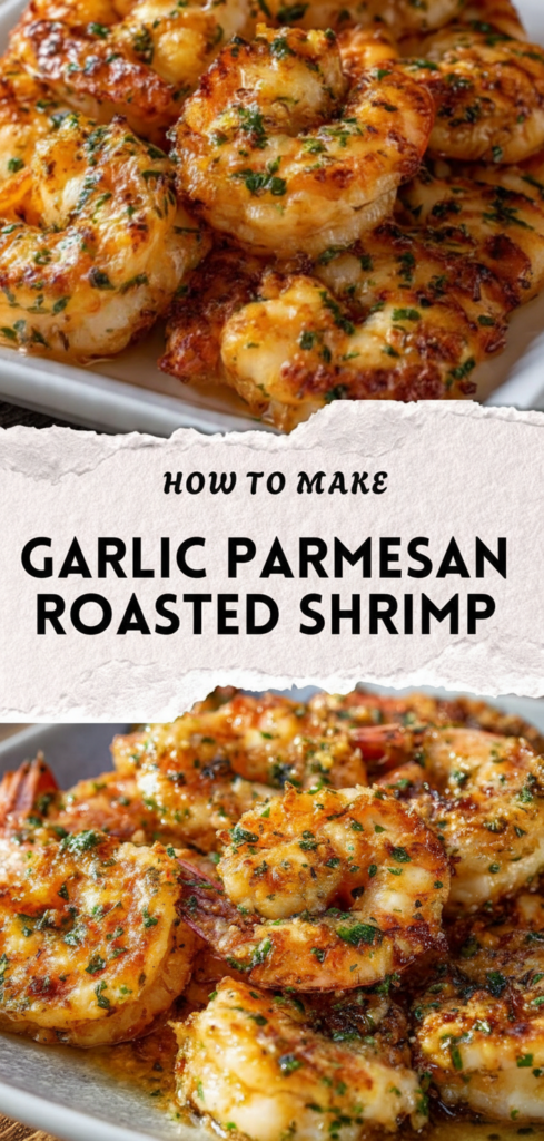Garlic Parmesan Roasted Shrimp