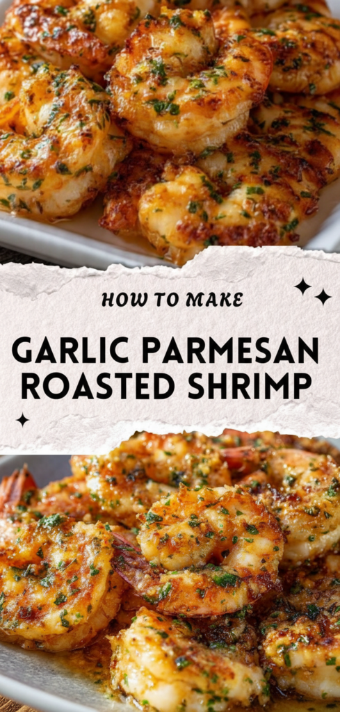 Garlic Parmesan Roasted Shrimp