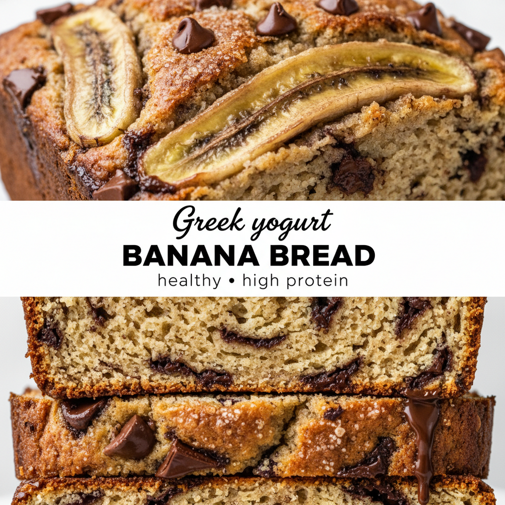 Greek Yogurt Banana Bread