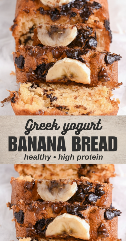 Greek Yogurt Banana Bread