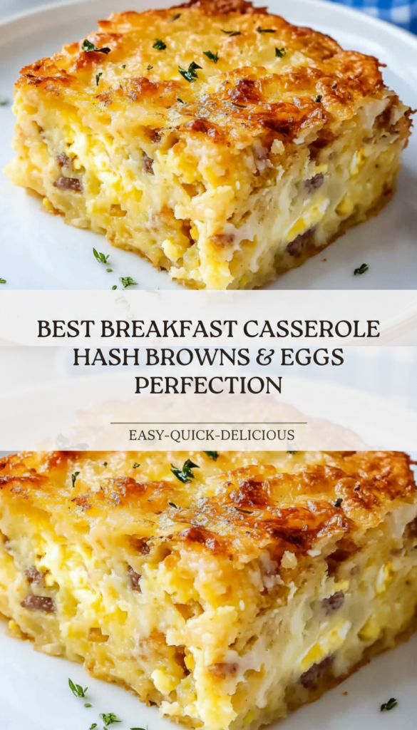 Hash Brown Egg Casserole Recipe