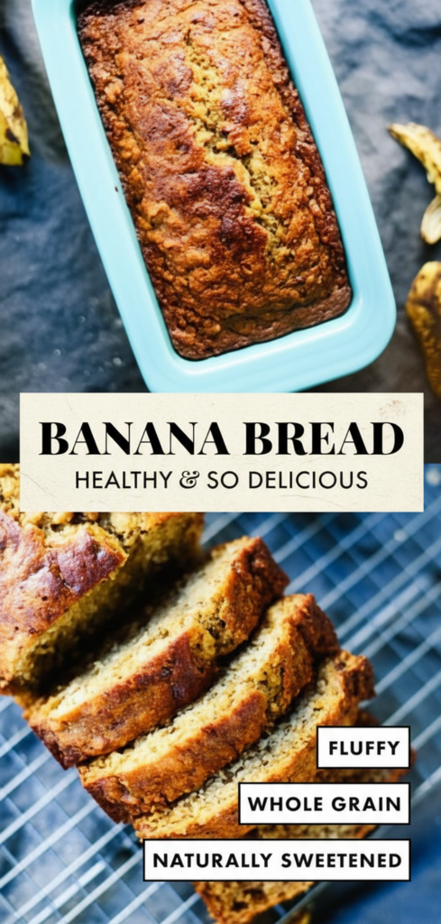 Healthy Banana Bread Recipe