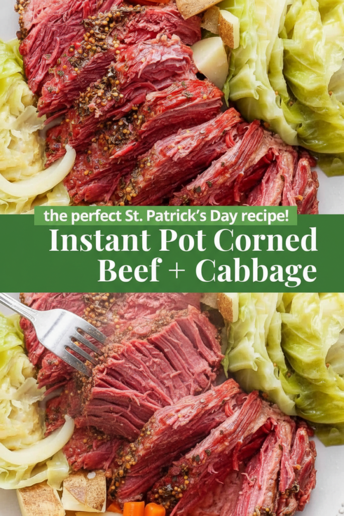 Instant Pot Corned Beef and Cabbage