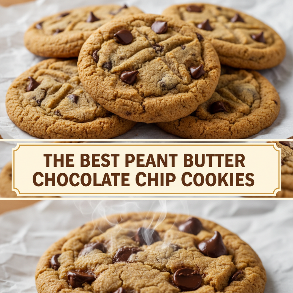 Irresistible Peanut Butter Chocolate Chip Cookies