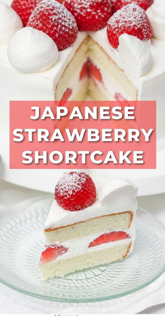 Japanese Strawberry Shortcake