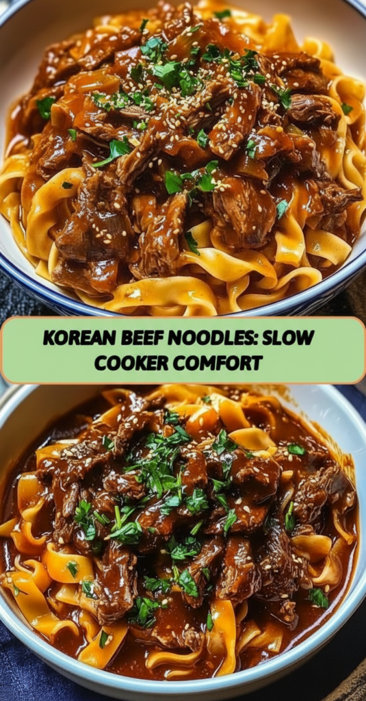 Korean Beef Noodles