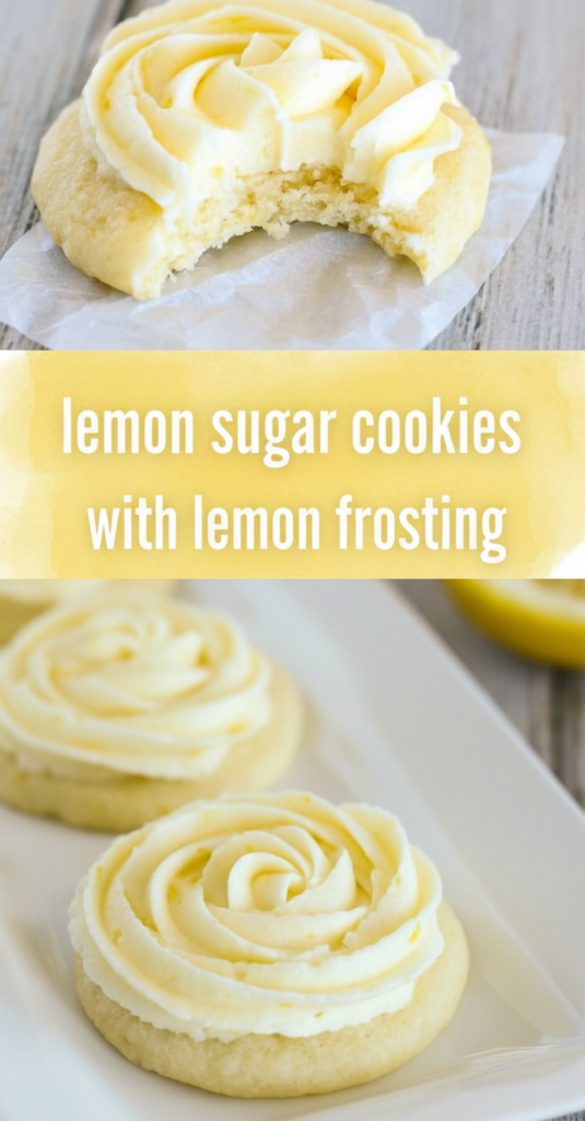 Lemon Sugar Cookies