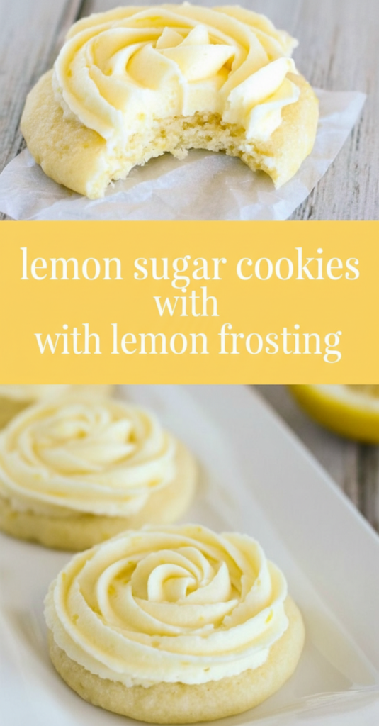 Lemon Sugar Cookies