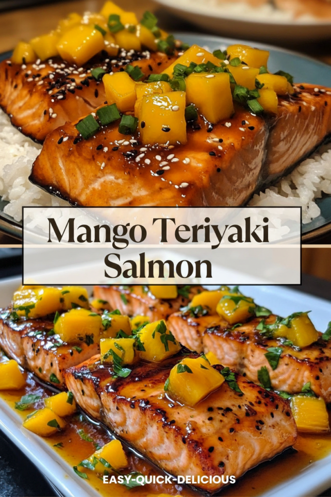 Mango Teriyaki Salmon