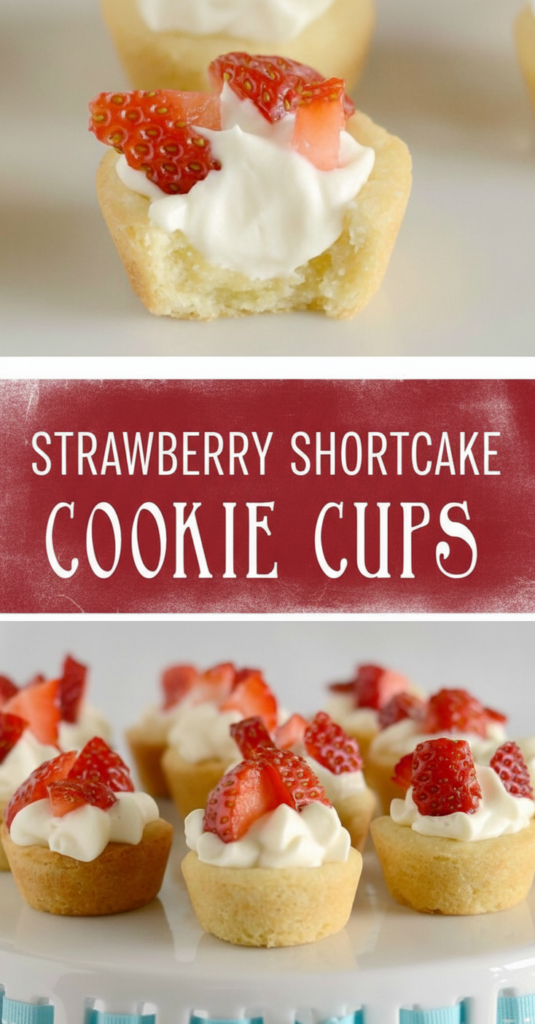 Mini Strawberry Shortcake Cups