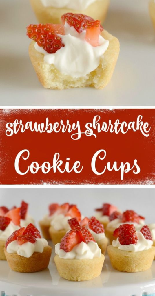 Mini Strawberry Shortcake Cups