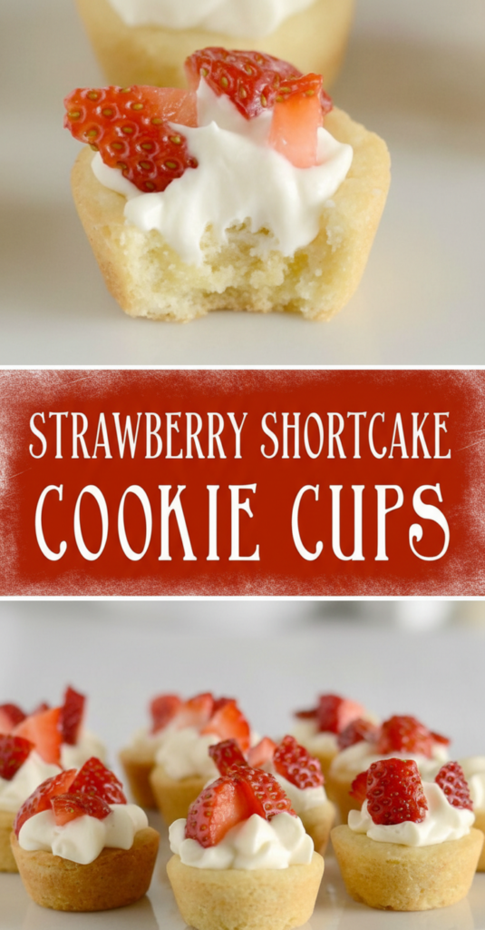 Mini Strawberry Shortcake Cups