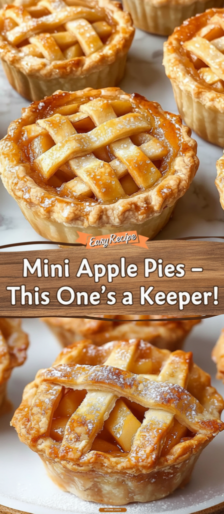 Mmmm, This One's a Keeper Mini Apple Pies