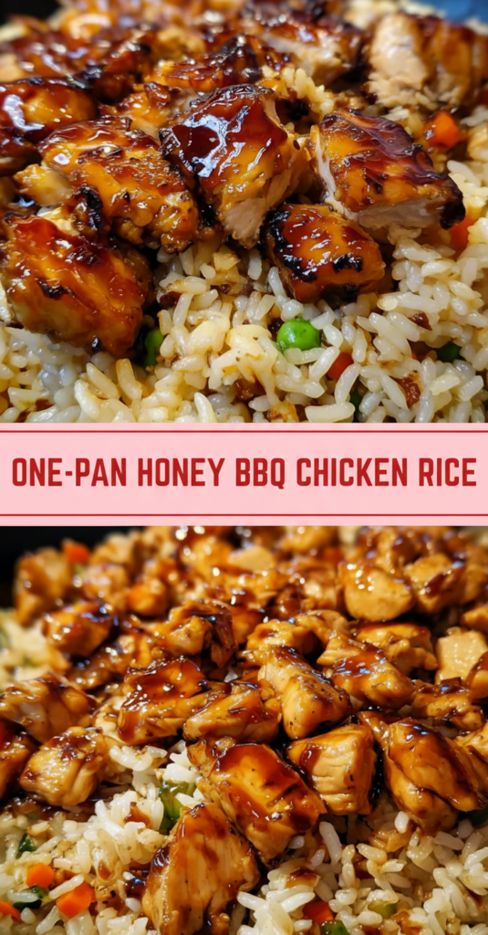 One-Pan Bold Honey BBQ Chicken & Rice