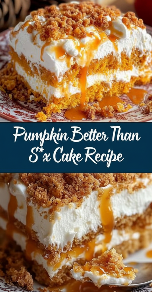Pumpkin Better Than Sex Cake