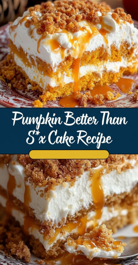 Pumpkin Better Than Sex Cake