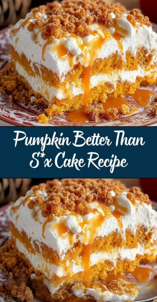 Pumpkin Better Than Sex Cake
