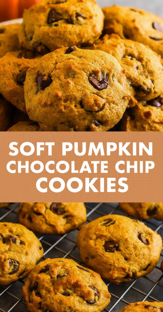 Pumpkin Chocolate Chip Cookies