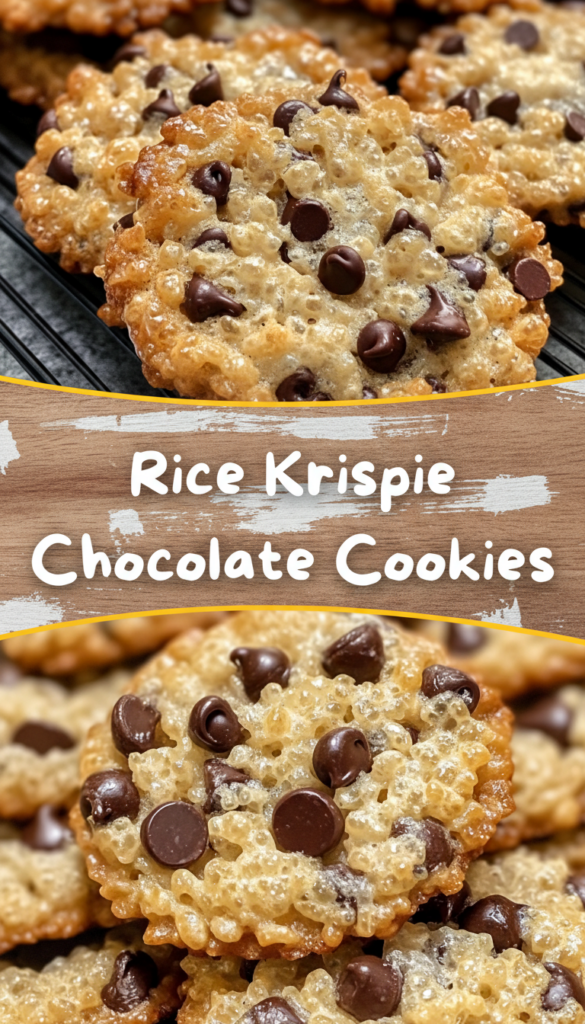Rice Krispie Chocolate Cookies