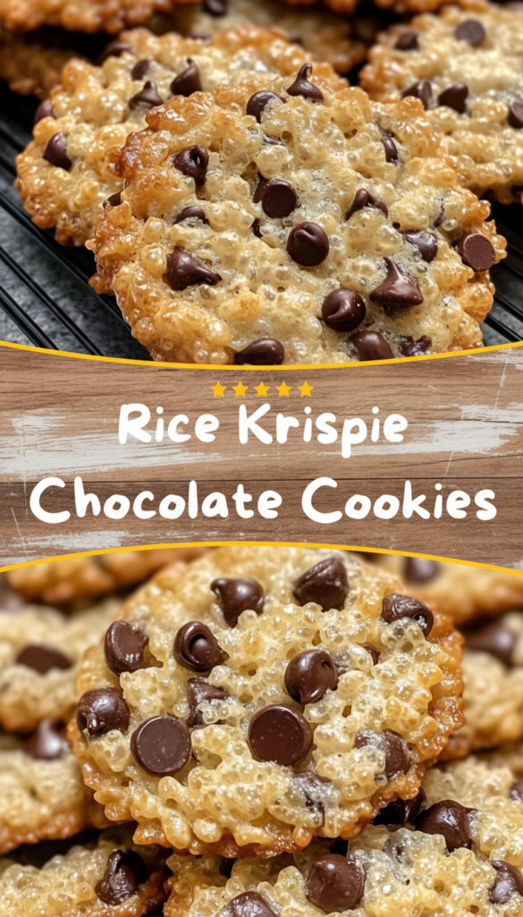 Rice Krispie Chocolate Cookies
