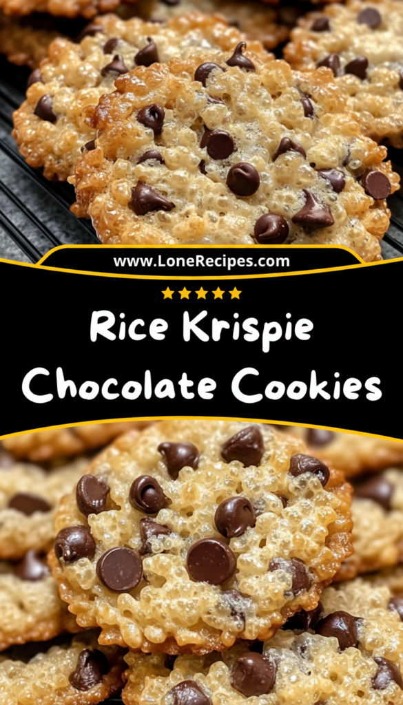 Rice Krispie Chocolate Cookies
