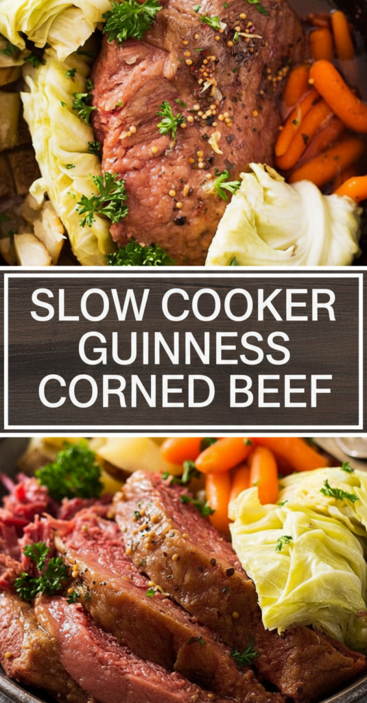 Slow Cooker Guinness Corned Beef