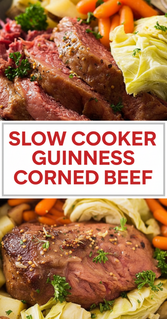 Slow Cooker Guinness Corned Beef