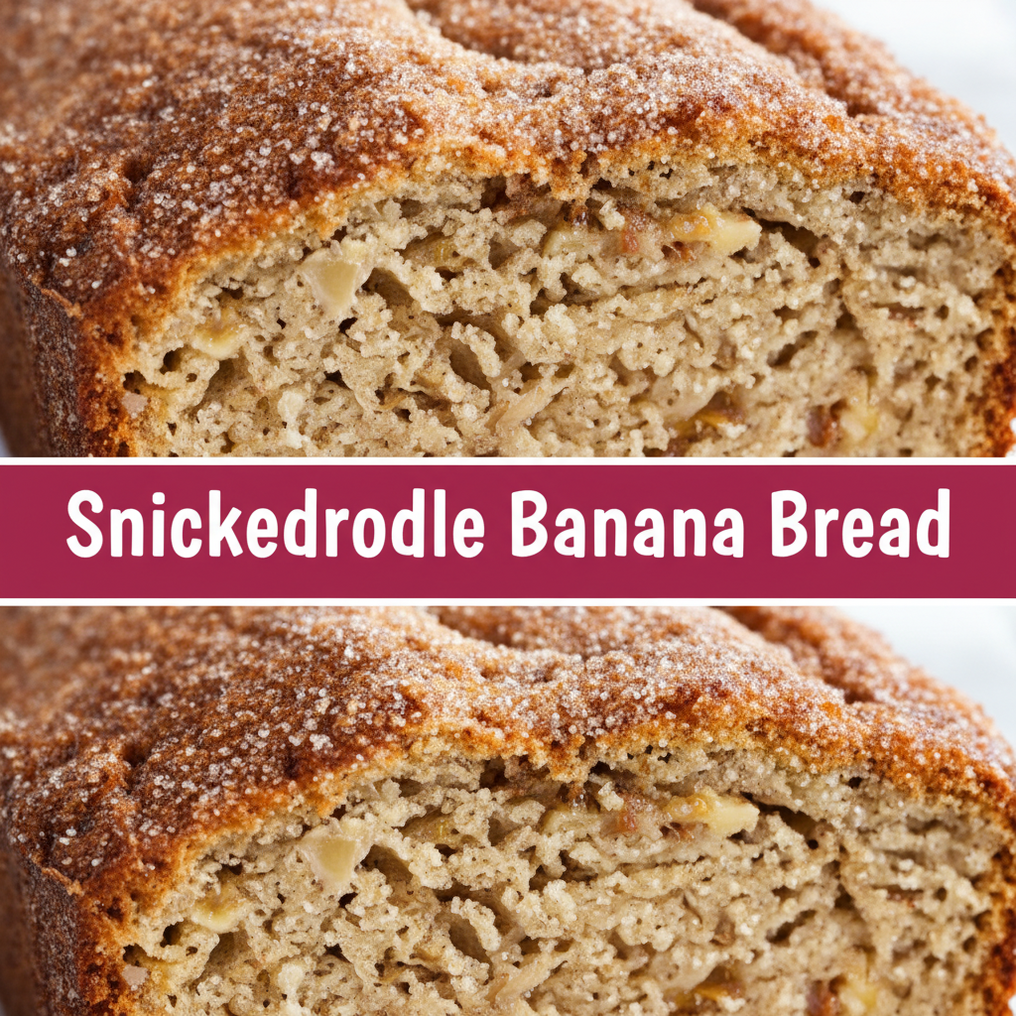 Snickerdoodle Banana Bread